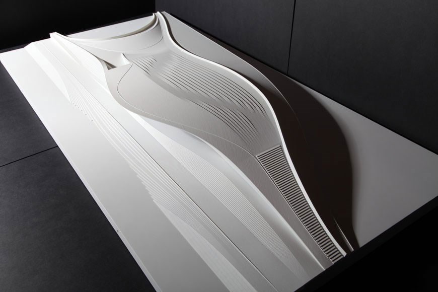 Maquete do novo MAAT