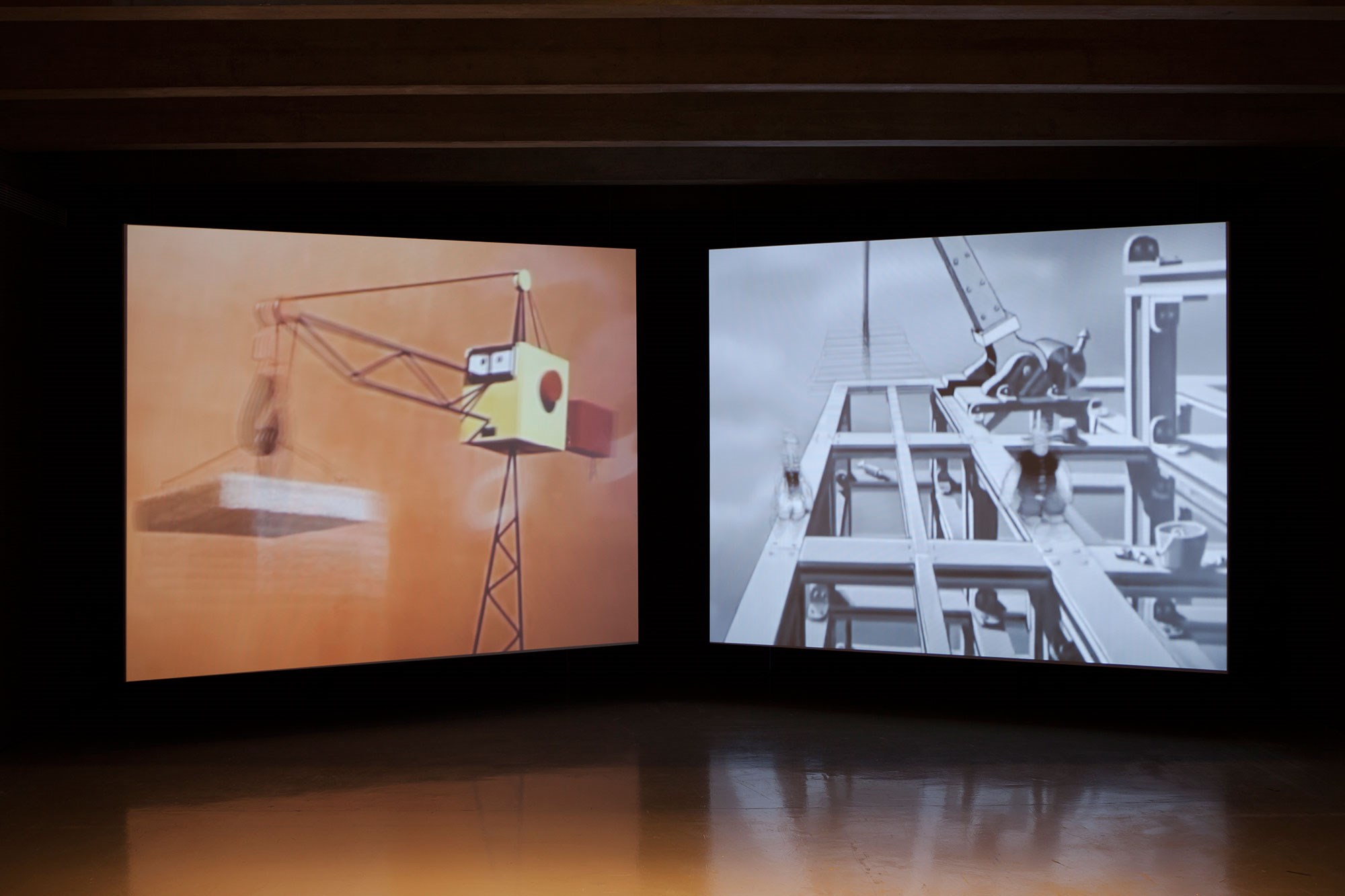 Exposição Obra, curadoria de André Tavares, Coreografias, Pedro Alonso e Hugo Palmarola
© Tiago Casanova