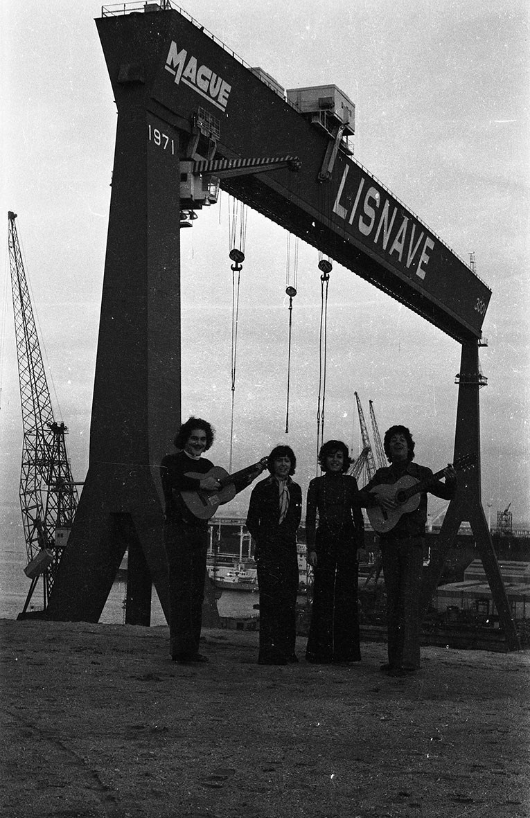 Objecto-Projecto, curadoria de Godofredo Pereira, Grupo musical, Cacilhas anos 60/70
© Júlio Diniz, CMA-MCA JD