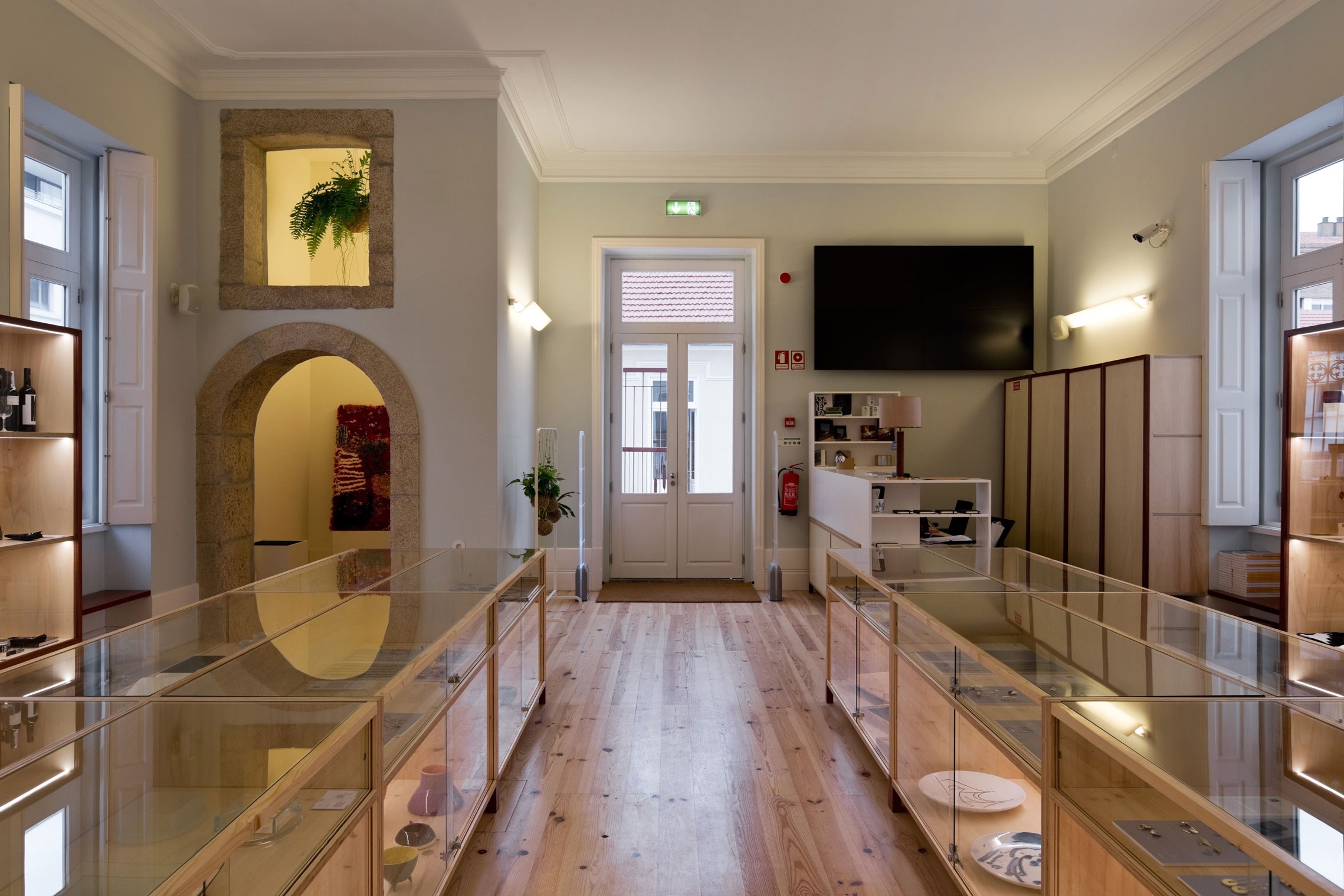 Casa da Arquitectura, loja © Luís Ferreira Alves