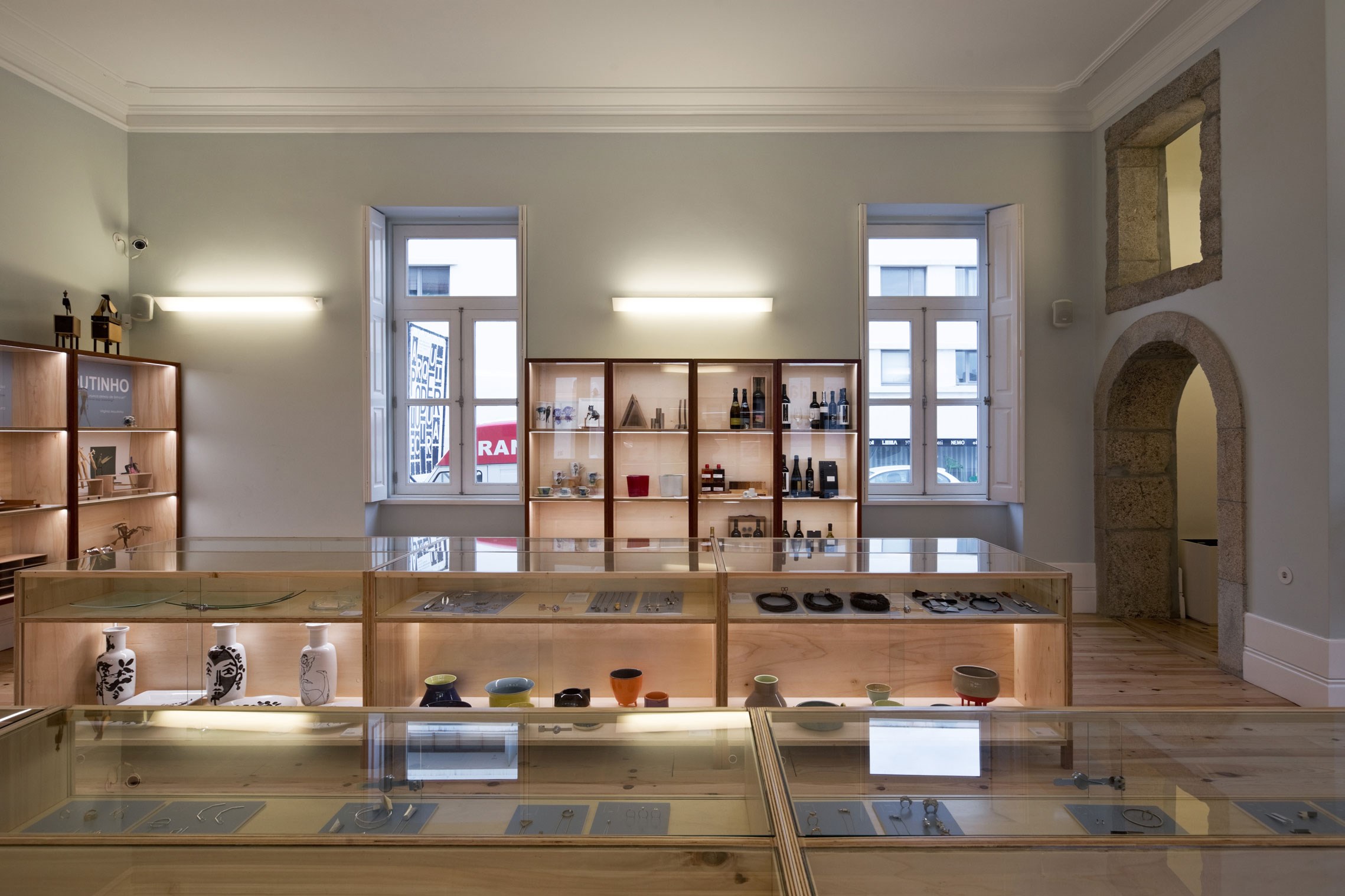 Casa da Arquitectura, loja © Luís Ferreira Alves