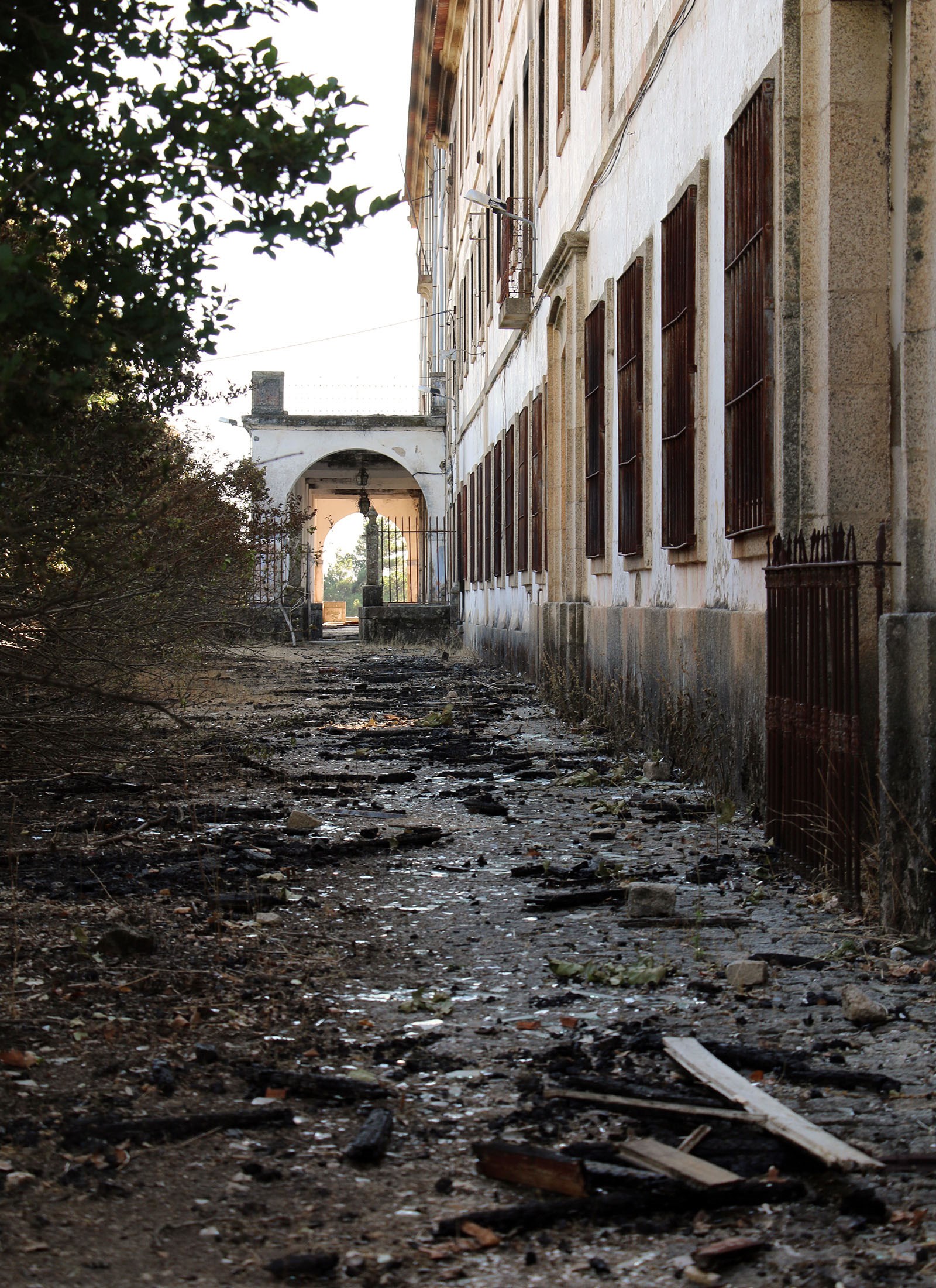 Colégio de São Fiel (após o incêndio de Agosto 2017) © Pedro Seixo Rodrigues