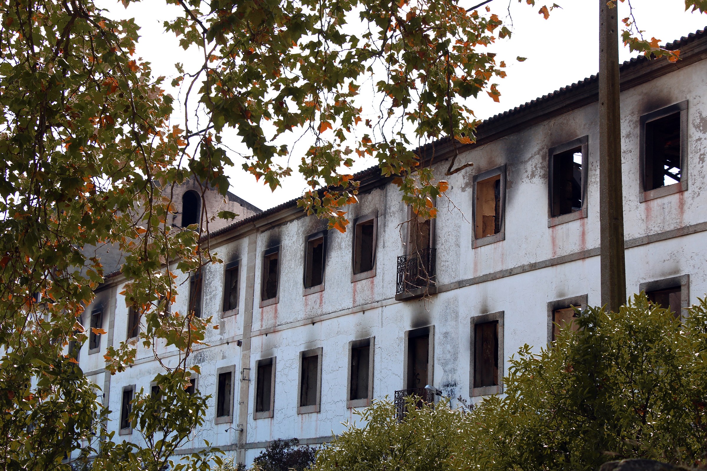Colégio de São Fiel (após o incêndio de  Agosto 2017) © Pedro Seixo Rodrigues