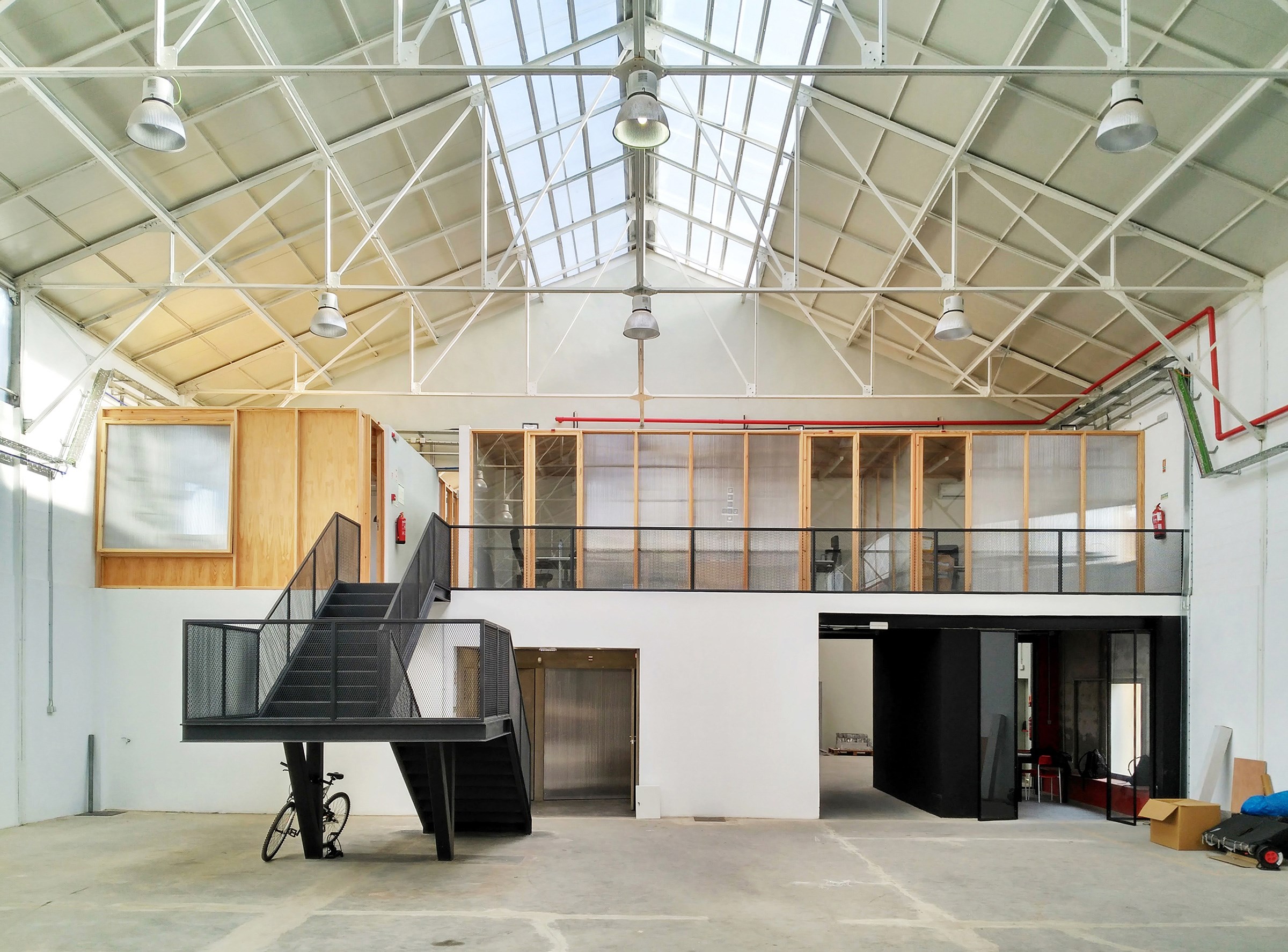 Atelier Vhils realizado por Furo em colaboração com Estúdio Pedrita, Barreiro, 2015