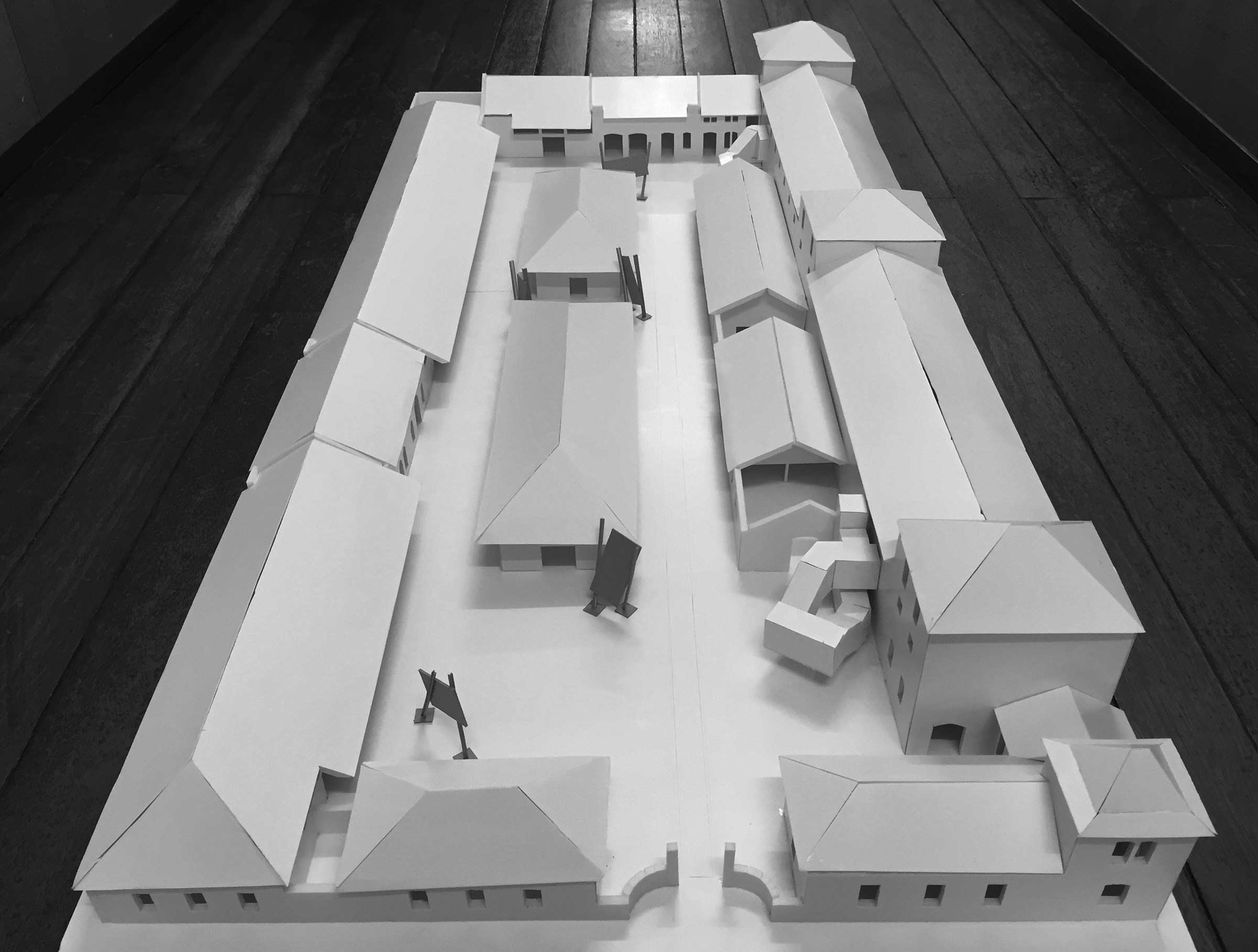 Maquete da​ Real Vinícola © Guilherme Machado Vaz