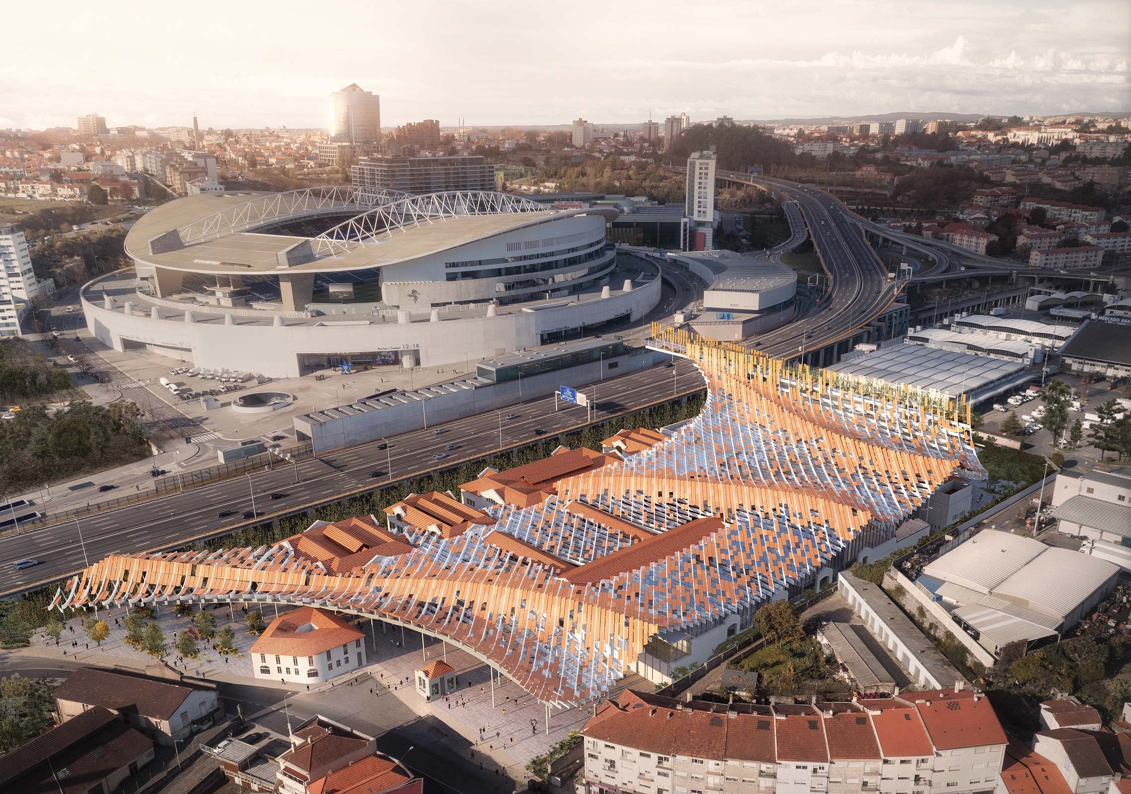 © Kengo Kuma + OODA / Luxigon