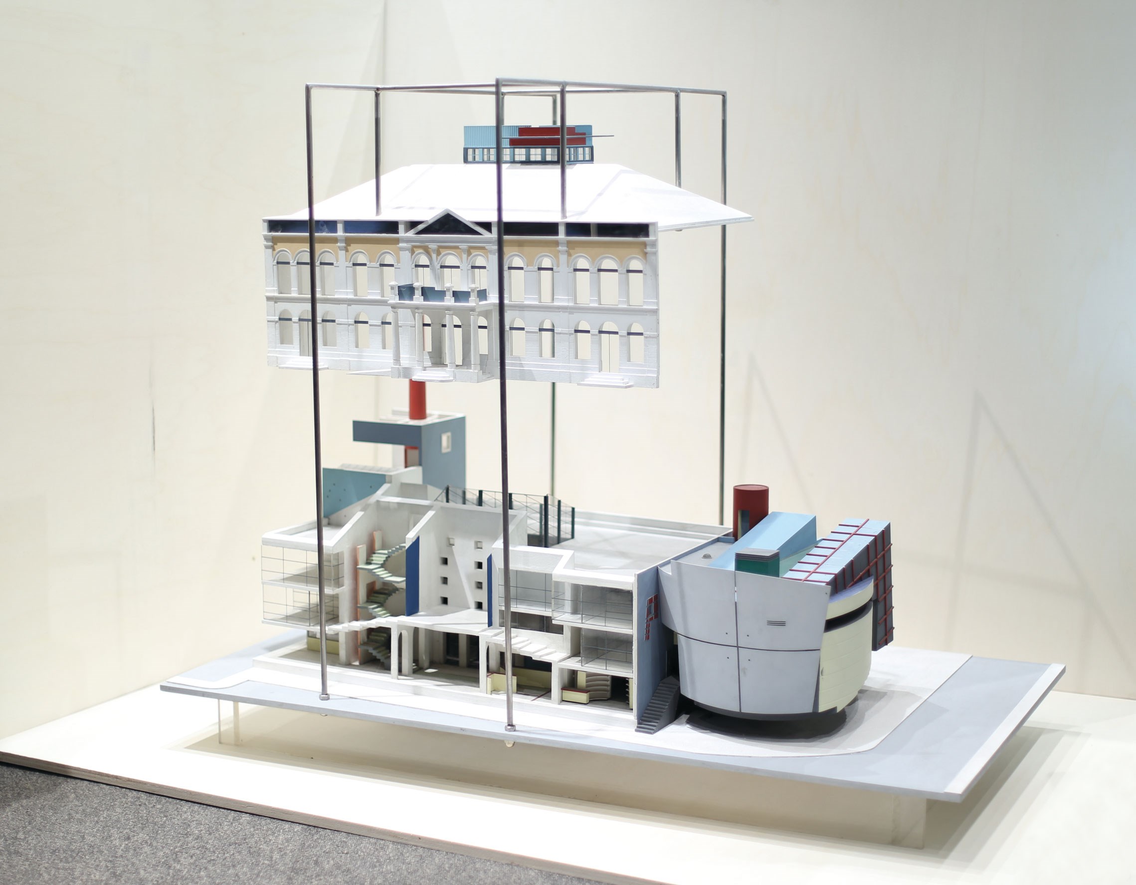 Concurso para a sede da OA, Manuel Graça Dias e Egas José Vieira, 1990
maquete do projecto, 1.º prémio