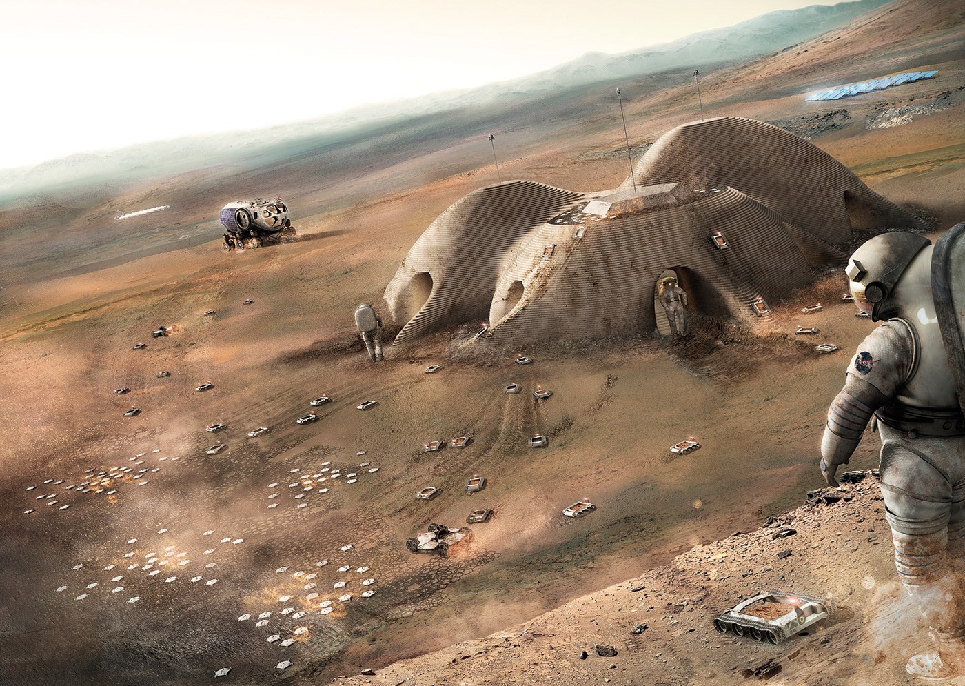 Mars Habitat de Foster + Partners
© Foster + Partners