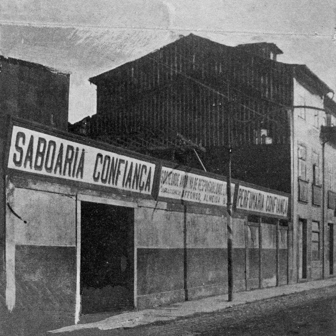 Edifício da fábrica em 1910