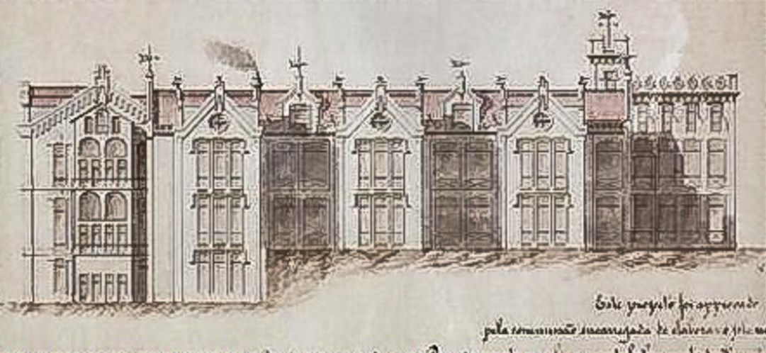 Alçado Poente (aprovado)